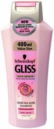 - Fusion Power brijač GRATIS redovna cijena: 163,80 kn 69,90 kn -16% Schwarzkopf Gliss Liquid Silk Gloss šampon za kosu 400