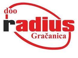 građevinarstvo. 5. RADIUS d.o.o. Gračanica Firma Radius d.o.o. poslovanje je započela sa 5 zaposlenih radnika. Zahvaljujudi požrtvovanosti osnivača i generalnog menadžera firme dipl.ecc.