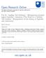 Open Research Online The Open University s repository of research publications and other research outputs Put do srpskog Yad Vashema : Manipulacije po