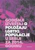 GODIŠNJI IZVEŠTAJ O POLOŽAJU LGBTIQ POPULACIJE U SRBIJI ZA GODINU