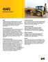 434F2 Rovokopač-utovarivač Kabina Uvođenje nove kabine za rovokopač-utovarivač Cat strojaru osigurava udoban prostor koji je jednostavan za korištenje