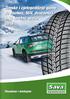 Zimske i cjelogodišnje gume za osobna, SUV, dostavna i laka teretna vozila 2018 Pouzdana i dostupna