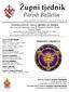 Župni tjednik Parish Bulletin godina year XLIX, 15. lipanj June 15, 2014 br. No. 24 HRVATSKA ŽUPA SV. ĆIRILA I METODA I SV. RAFAELA Sts. Cyril