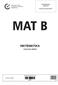 MAT B MATEMATIKA osnovna razina MATB.38.HR.R.K1.20 MAT B D-S