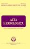 UDK :58 ISSN HERBOLOŠKO DRUŠTVO SRBIJE ACTA HERBOLOGICA NAUČNI ČASOPIS HERBOLOŠKOG DRUŠTVA SRBIJE ACTA HERBOLOGICA, Vol. 26, No. 2
