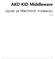 AKD KID Middleware Upute za Macintosh instalaciju V1.0