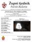Župni tjednik Parish Bulletin godina year LI, 27. ožujka March, br. No. 13 HRVATSKA ŽUPA SV. ĆIRILA I METODA I SV. RAFAELA Sts. Cyril a