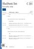 Službeni list Europske unije ISSN C 201 Hrvatsko izdanje Informacije i objave Svezak srpnja Obavijest br. Sadržaj Stranica II