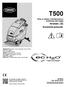 T500 EU HR Operator manual