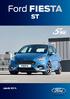 Ford FIESTA ST EURO 6.2 norma cjenik 2019.