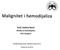 Malignancy and Haemodialysis